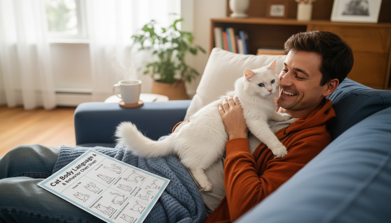 Cat Body Language: Printable Cheat Sheet & Signal Guide
