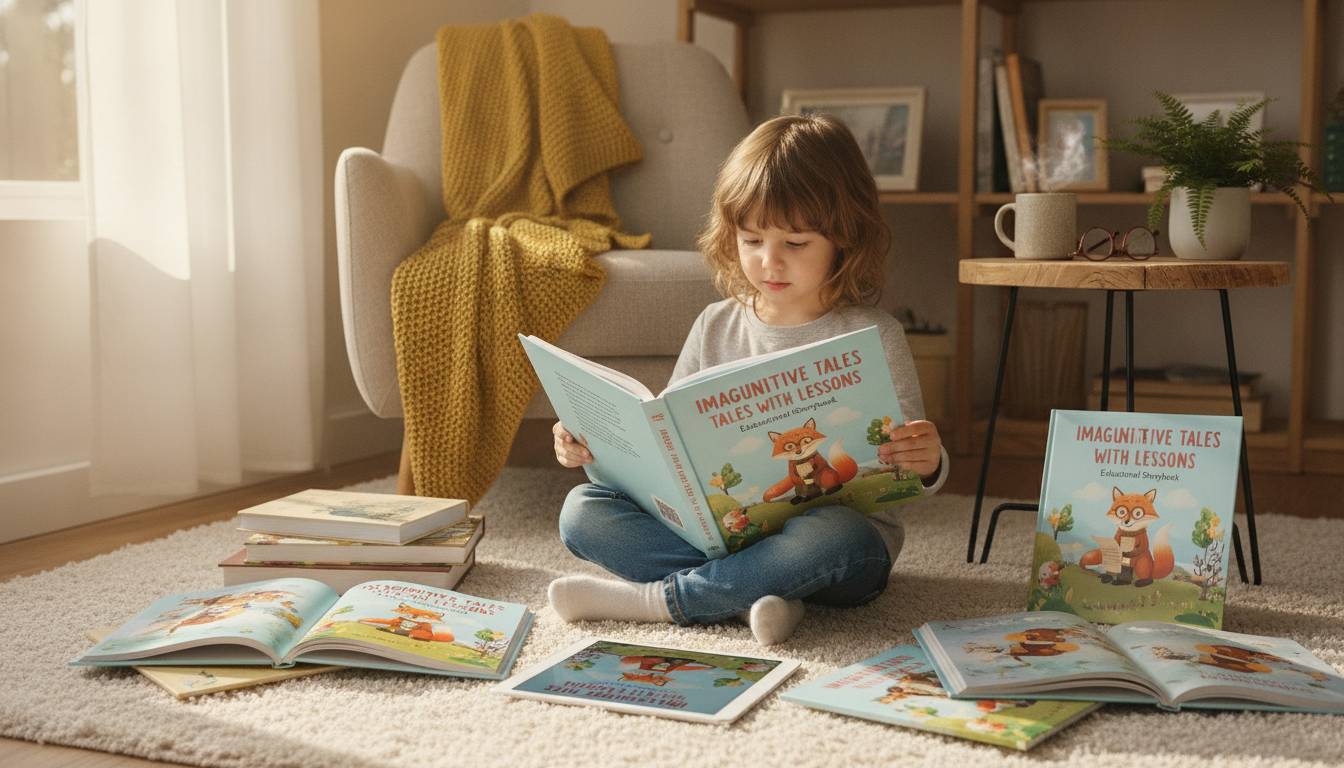 Educational Storybook PDF: Imaginative Tales With Lessons