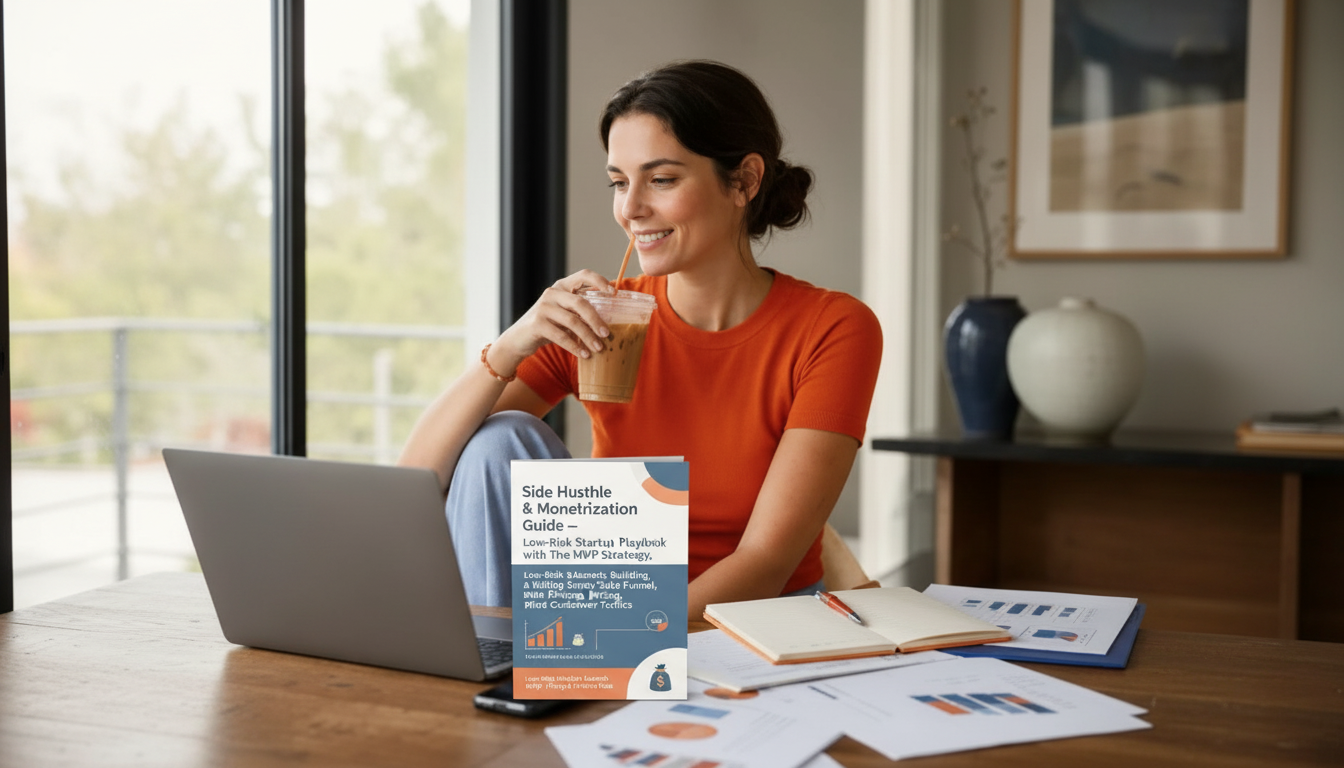 Low-Risk Side Hustle Launch: MVP, Pricing & First Sales