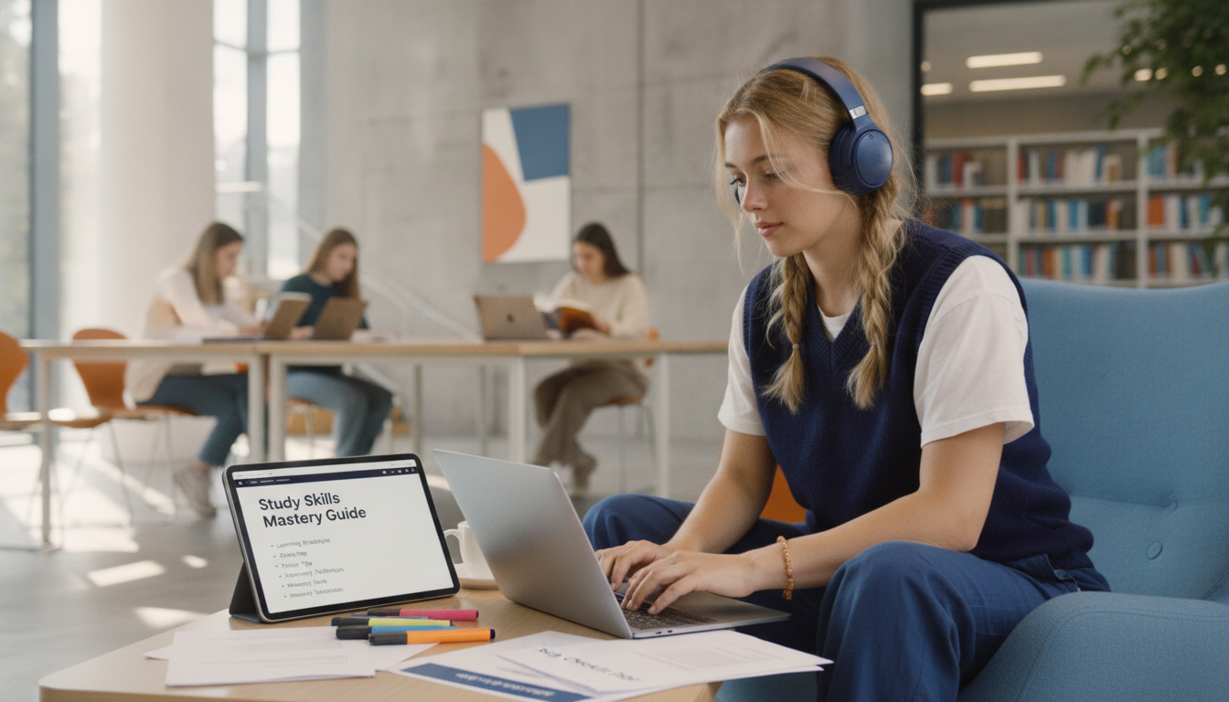 Study Skills System: Focus, Memory & Better Test Results