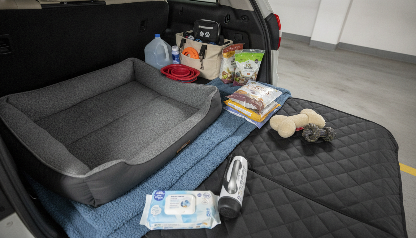 Dog Road Trip Essentials: Safety, Comfort & Cleanup