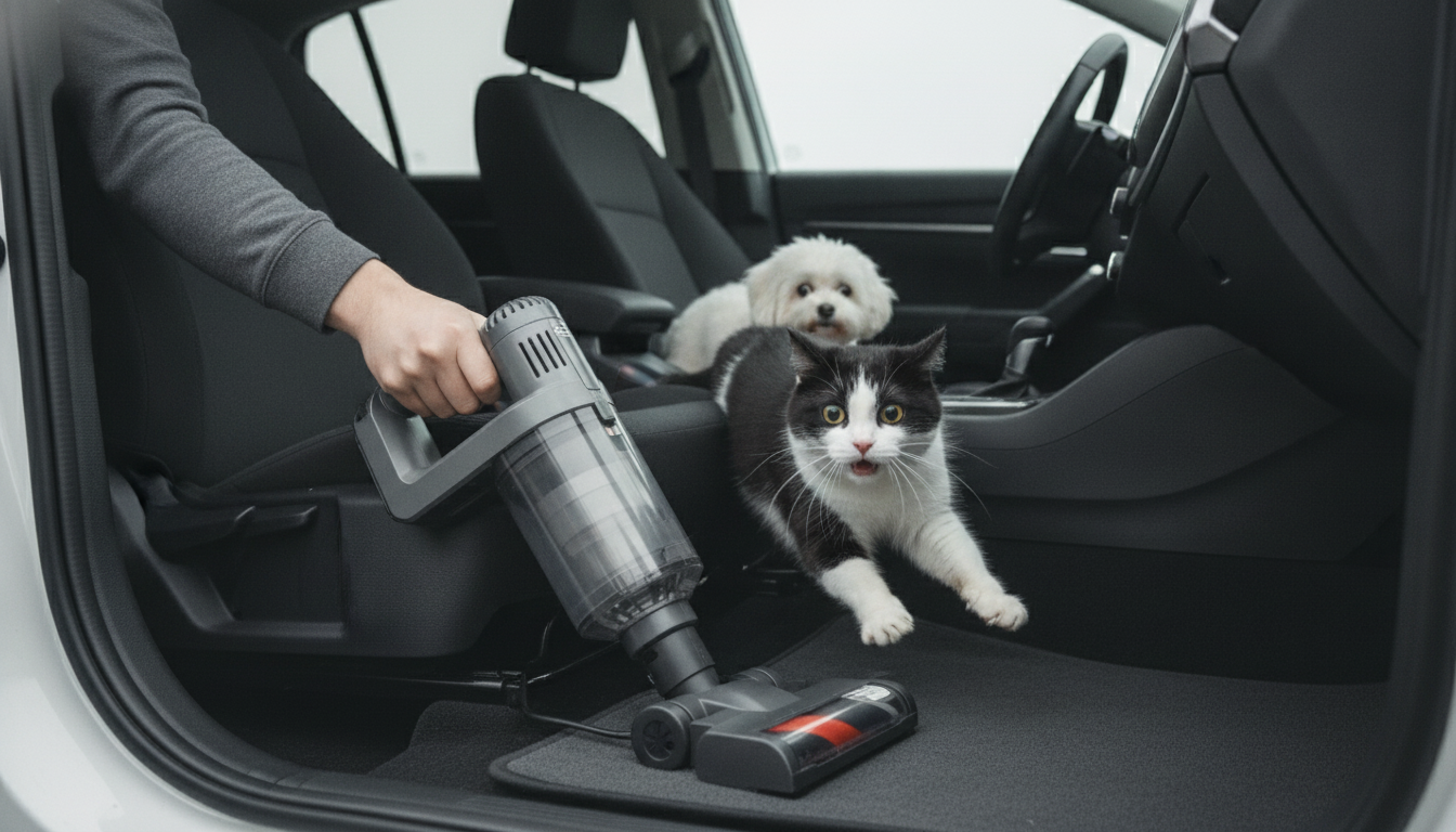 Pets Most Likely to Freak Out at the Vacuum