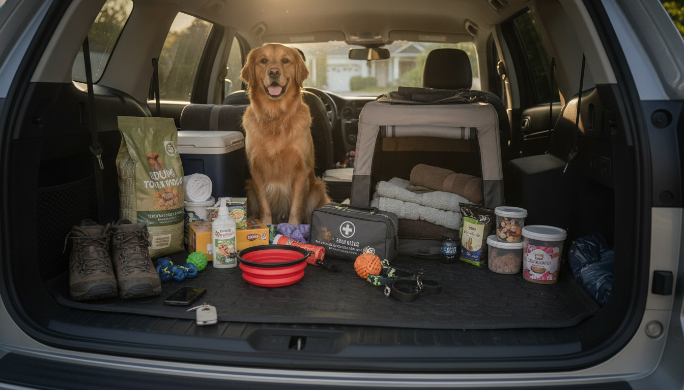 Road Trip Packing List for Dogs: Essentials & Tips